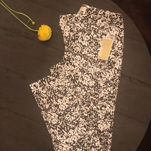 MICHAEL Michael Kors 'Miranda - Bluebell' Print Pants, Size 4, Size 6 - Picture 7 of 9